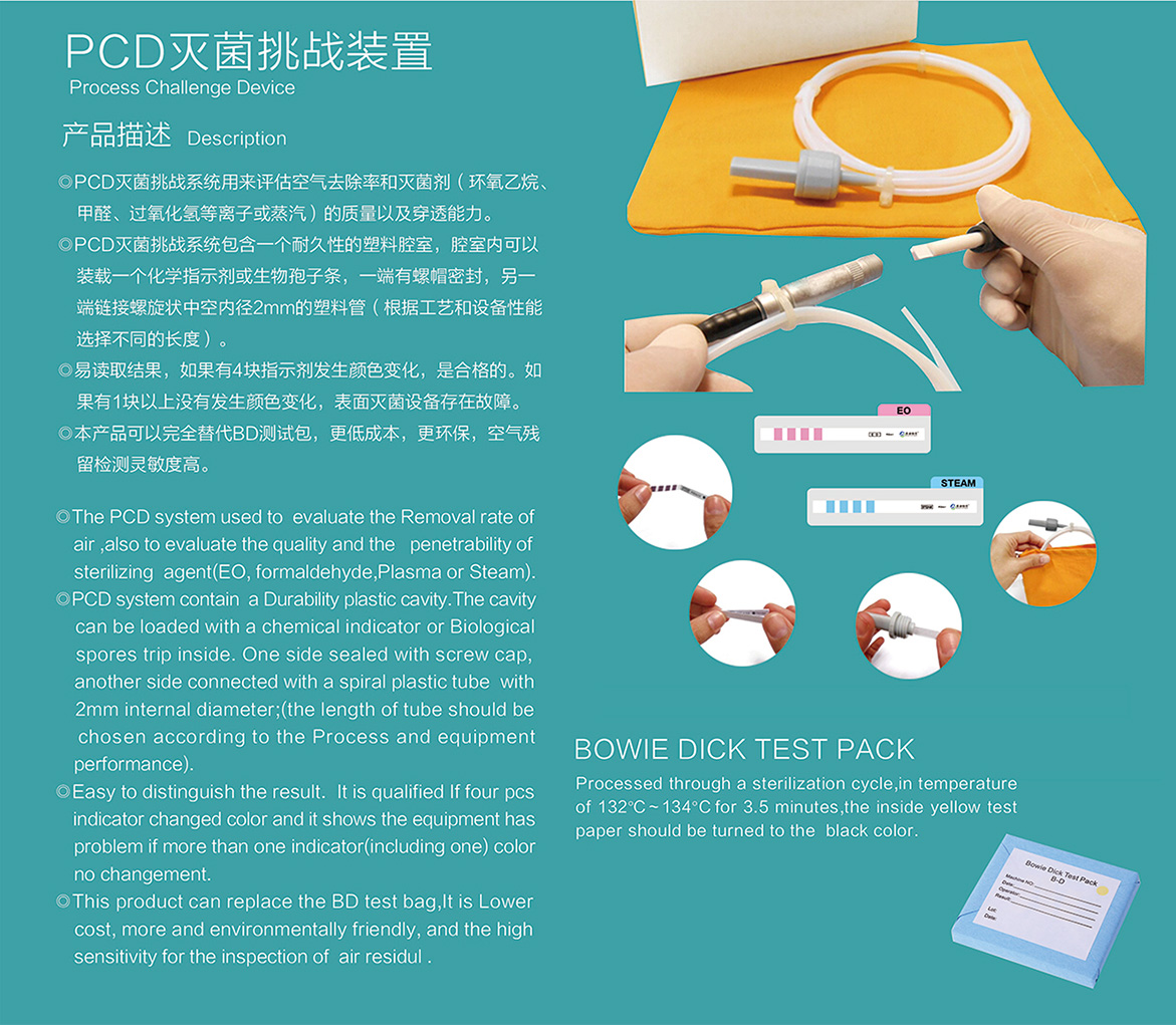 PCD滅菌挑戰(zhàn)裝置